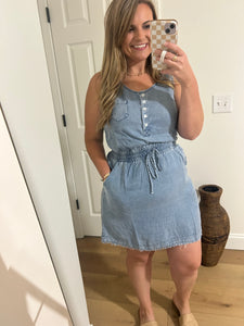 The Bluebell Henley Dress