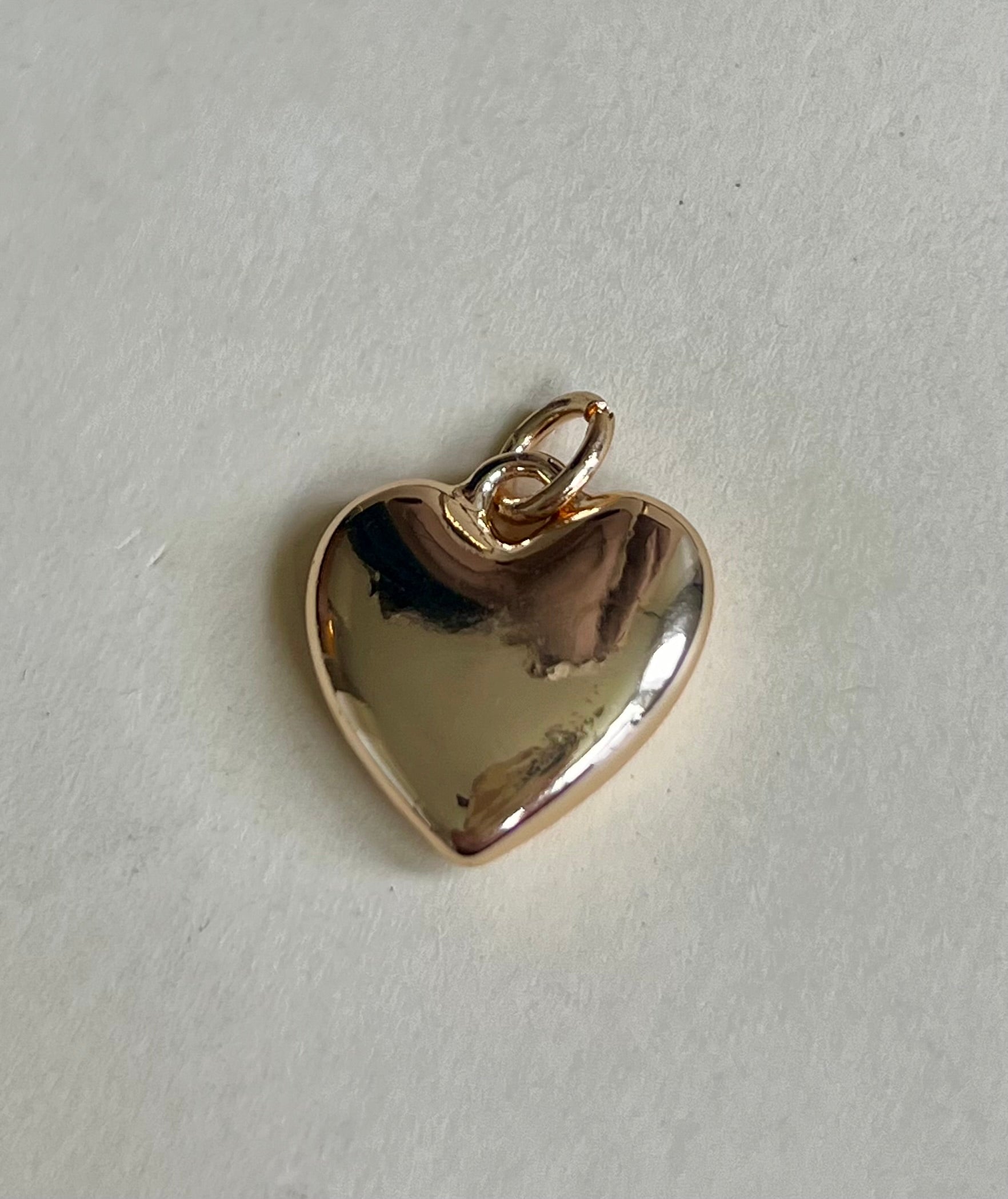 Gold Heart Charm