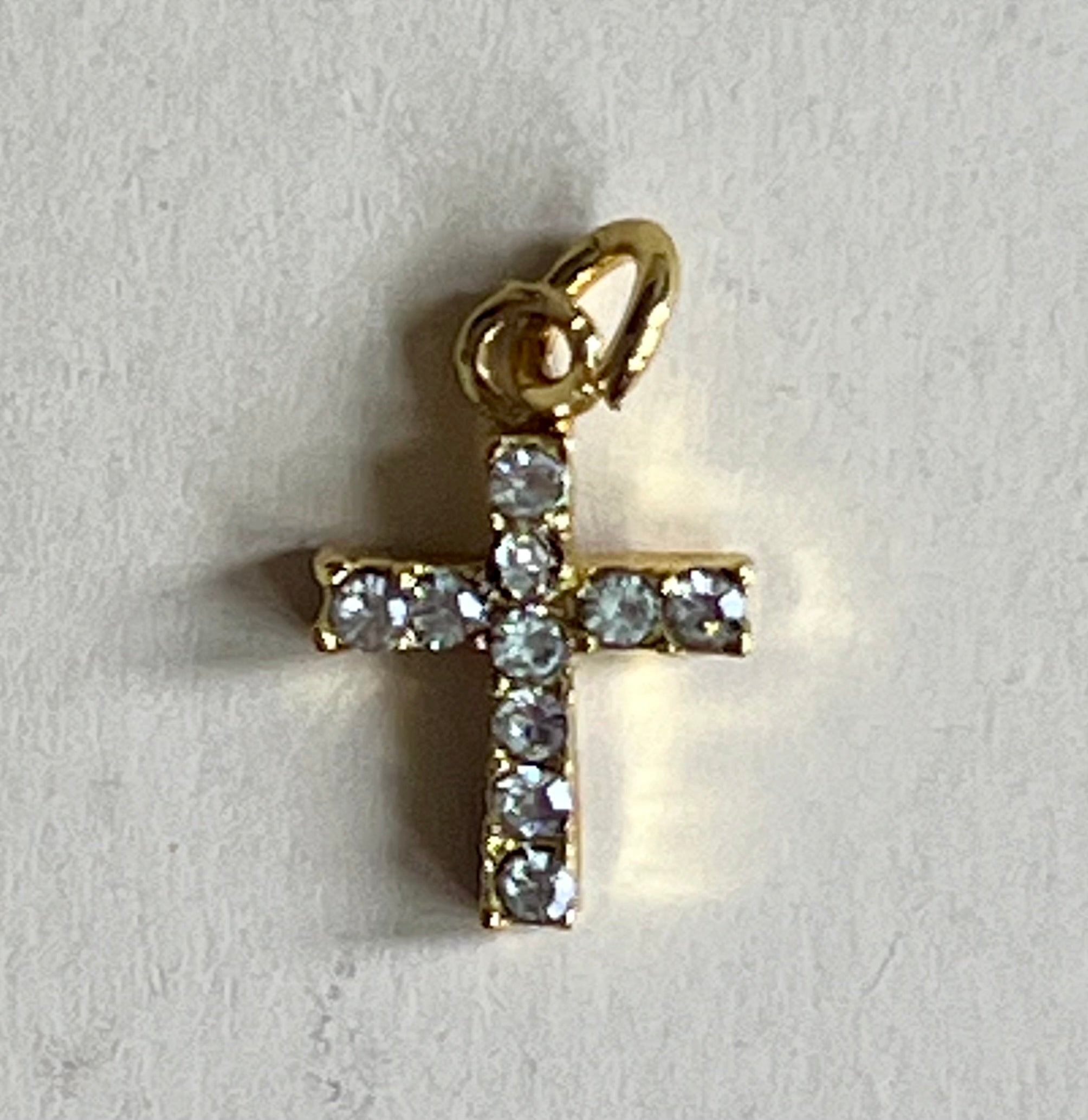 Small Rhinestone Cross