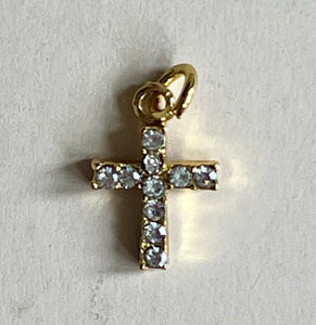 Small Rhinestone Cross