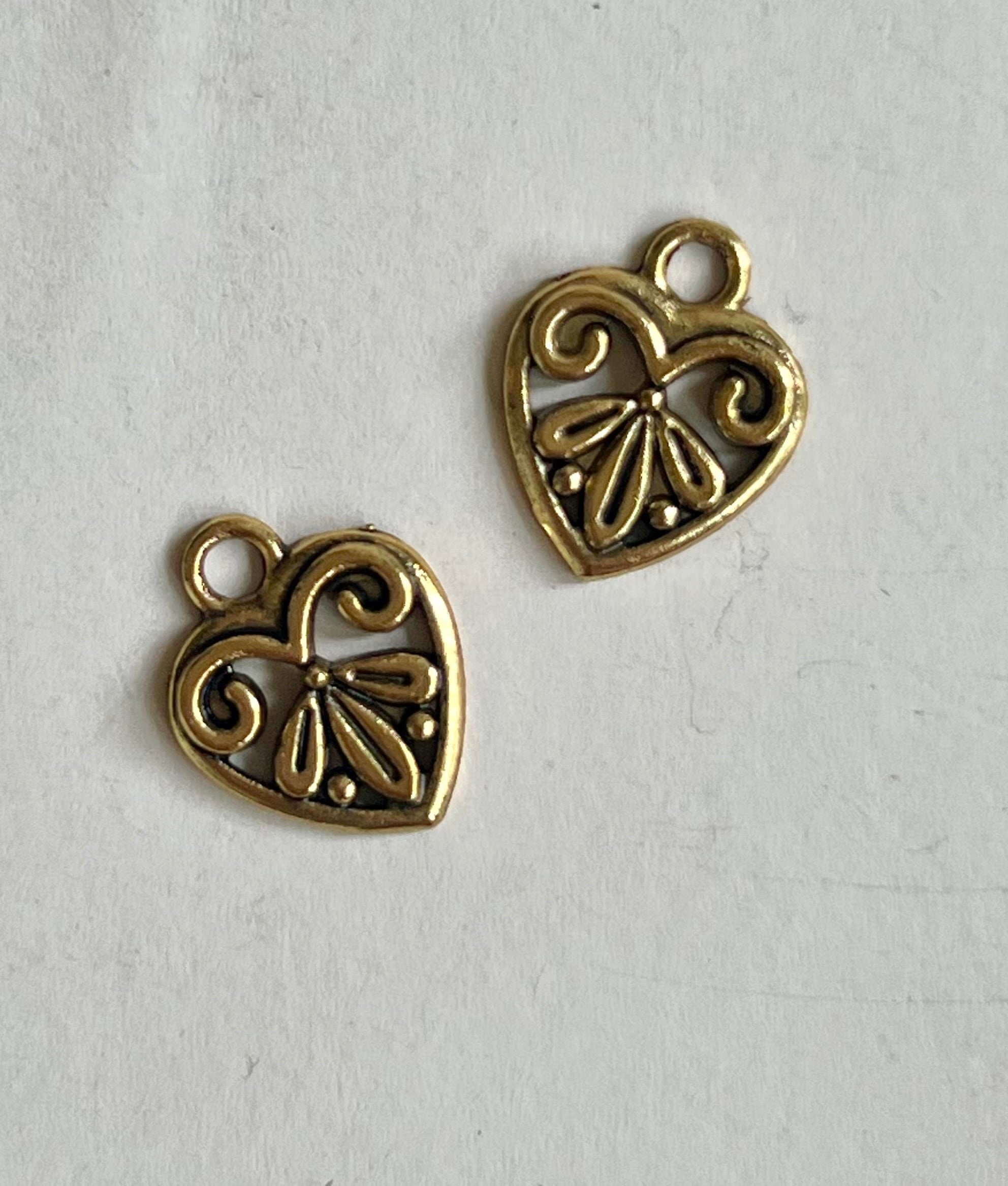 Vintage Small Heart Charm