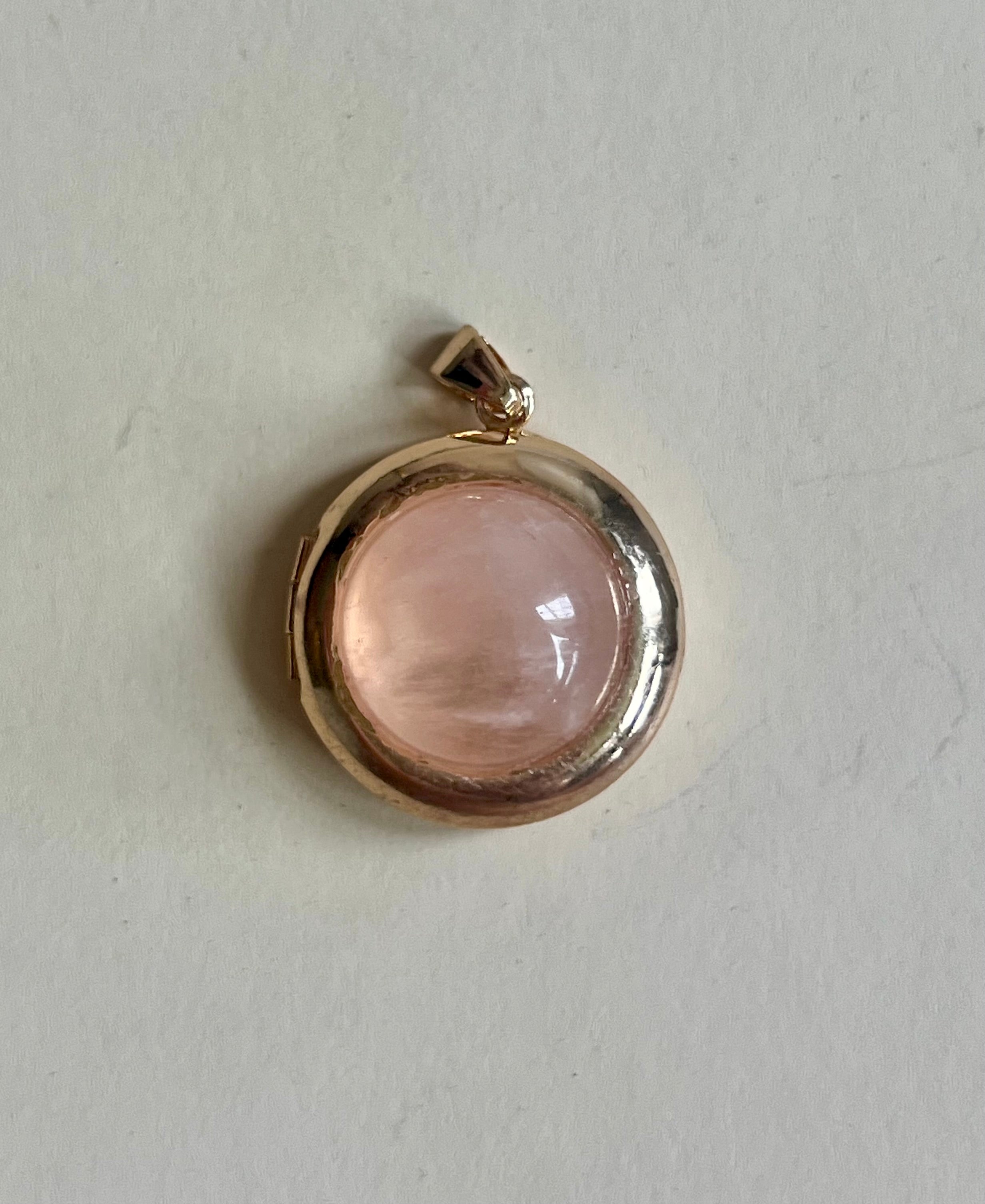 Marble Rose Charm