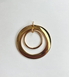 X-Large Gold Statement Circle