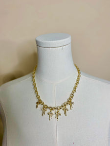 Gold Charm Necklace ( Style 1)