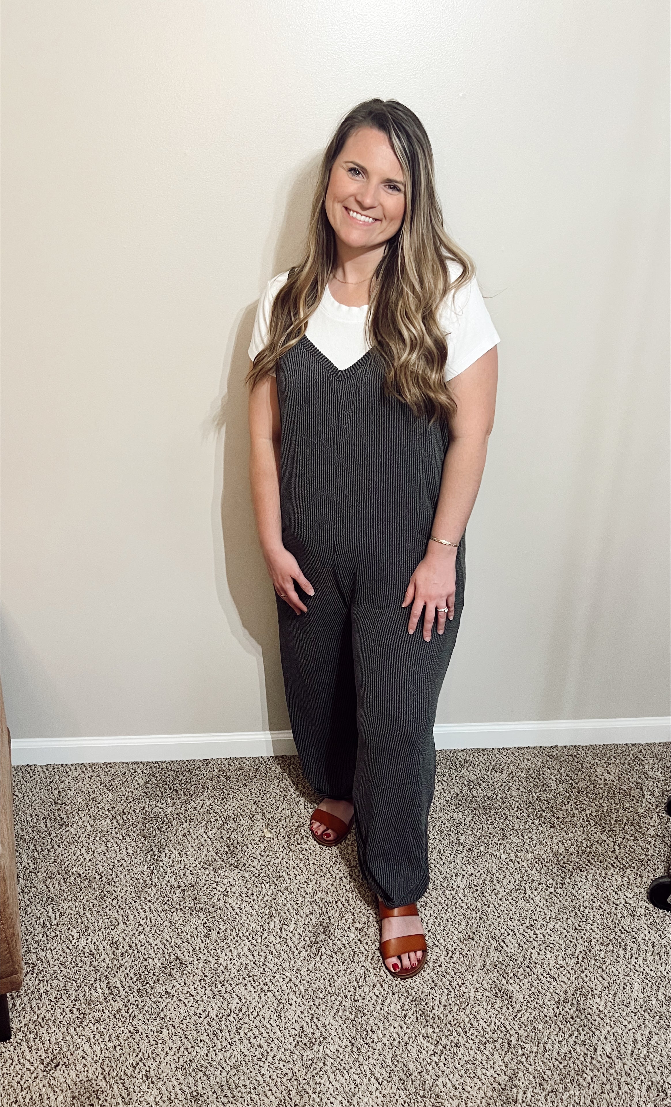 Little Love Ribbed Jumpsuit