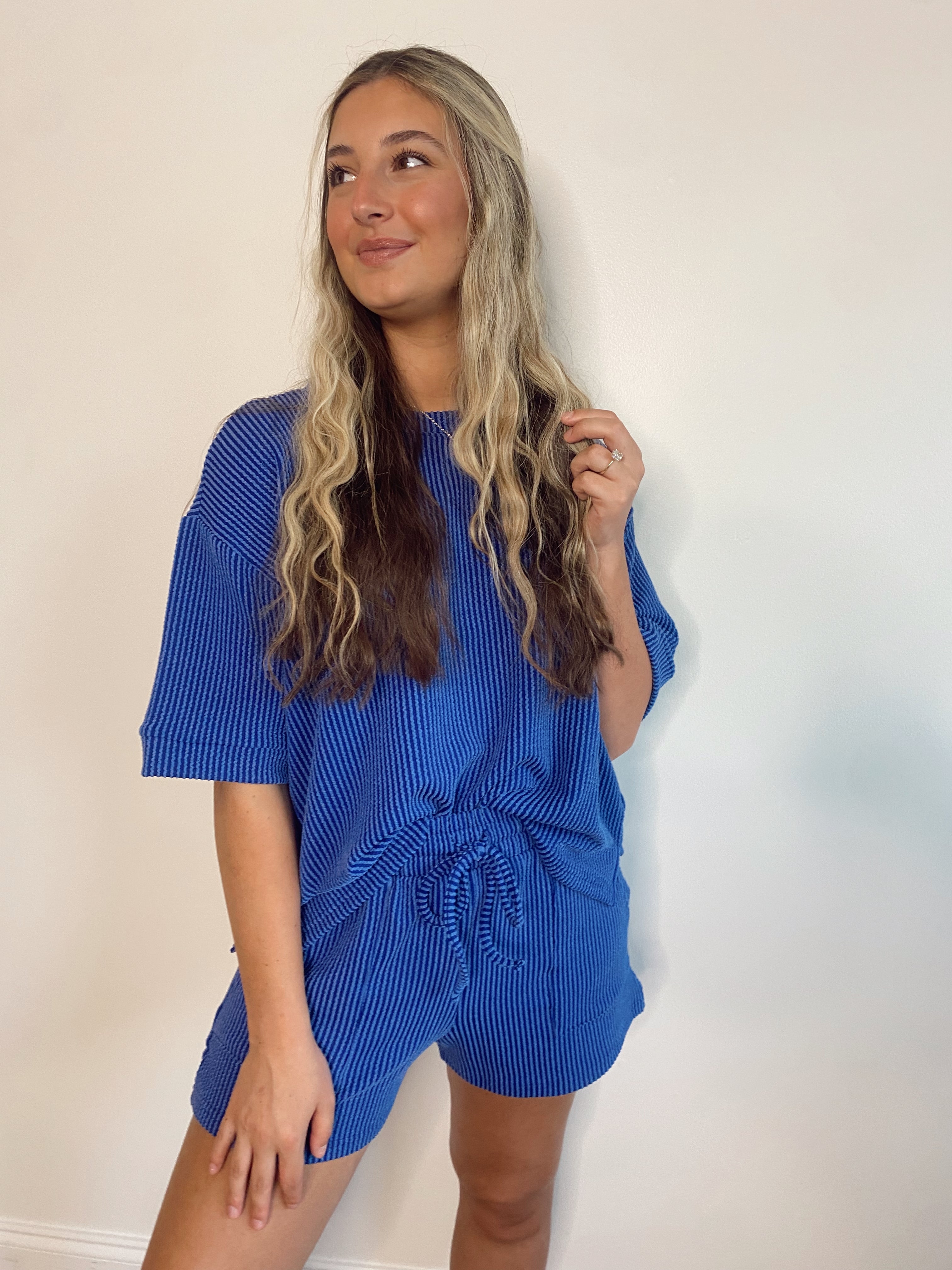 Boxy Ribbed Set