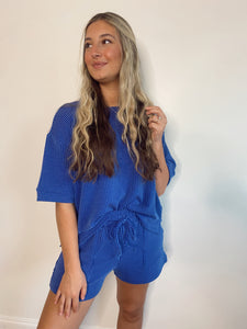 Boxy Ribbed Set
