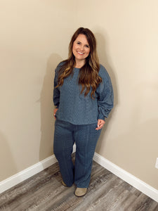 Chic Cable Knit Fit