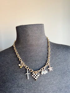 Gold Charm Necklace (Style 7)