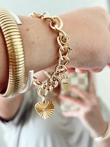 Gold Charm Bracelet (Style 1)