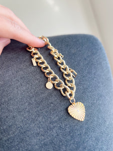 Gold Charm Bracelet (Style 1)