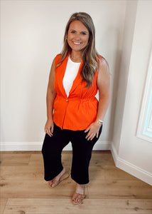 The Sunset Bloom Peplum Blazer
