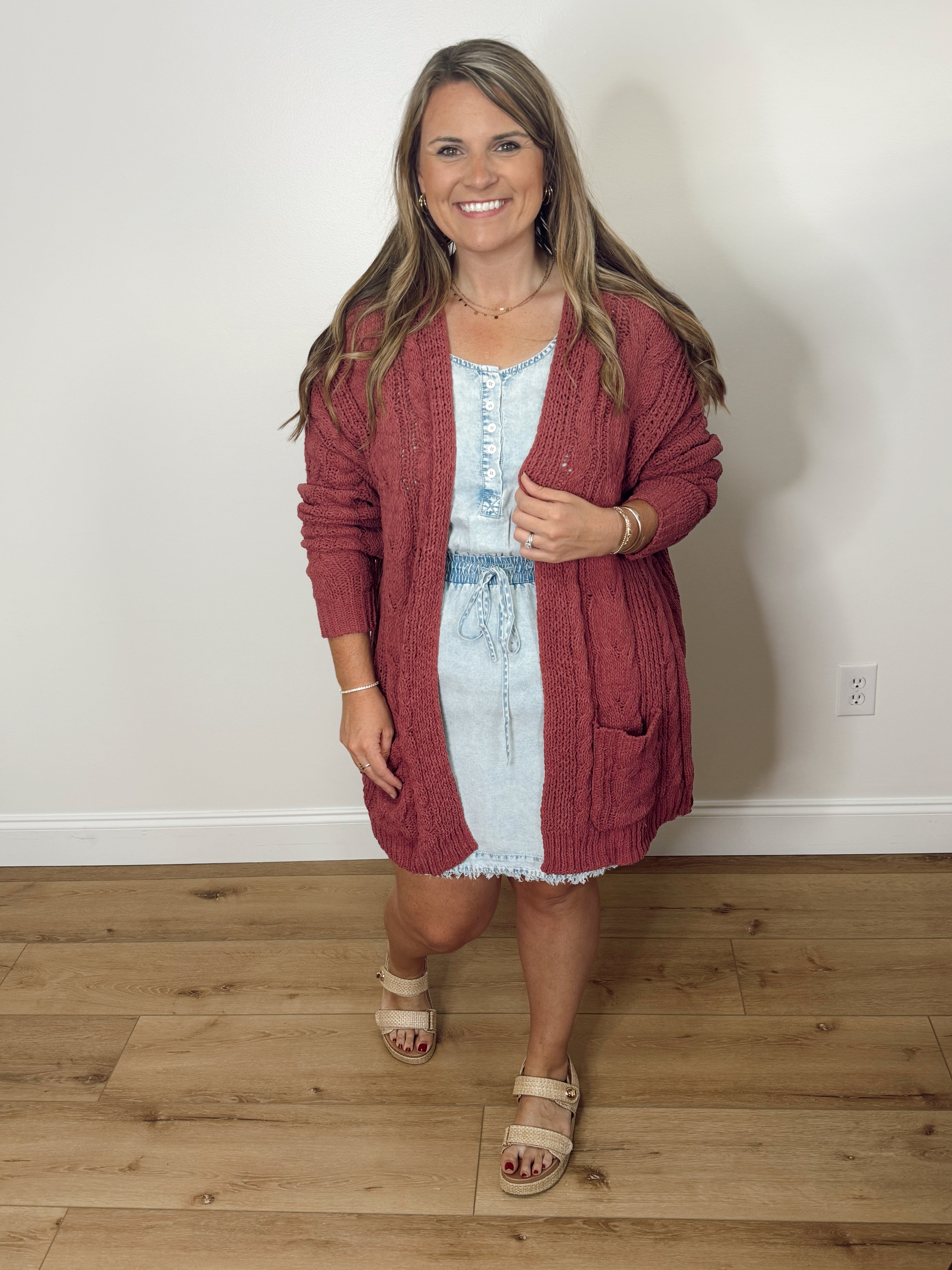 The Bluebell Light Henley Dress