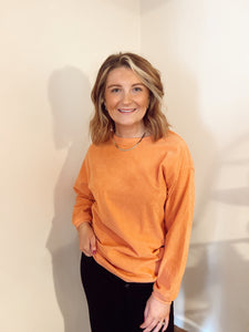 Corded Sweatshirt