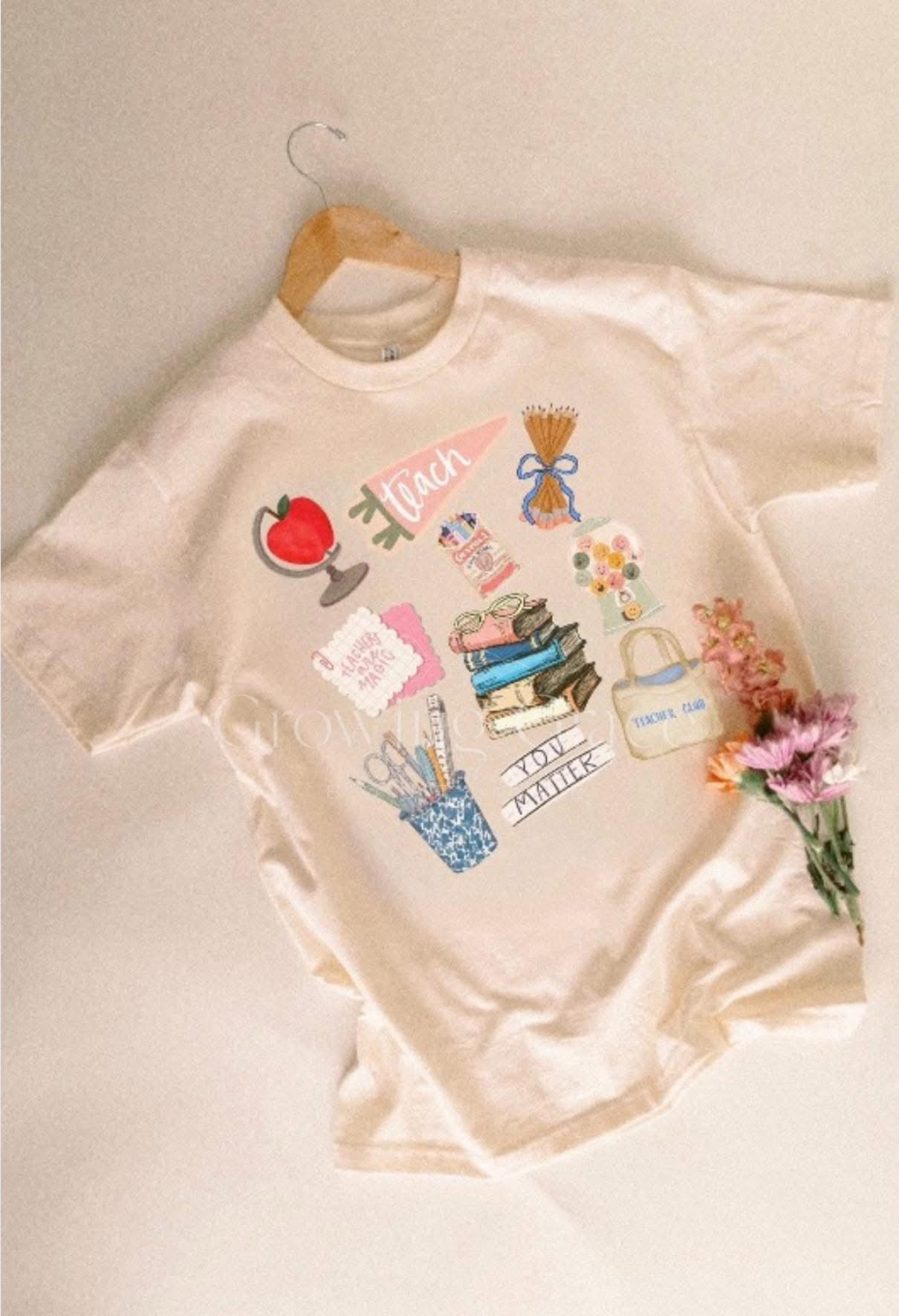 Teachers Collage Tee