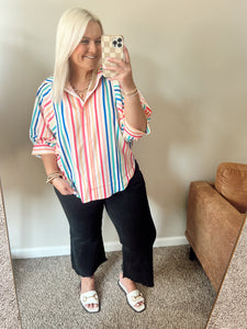 Sunni Ann Striped Top