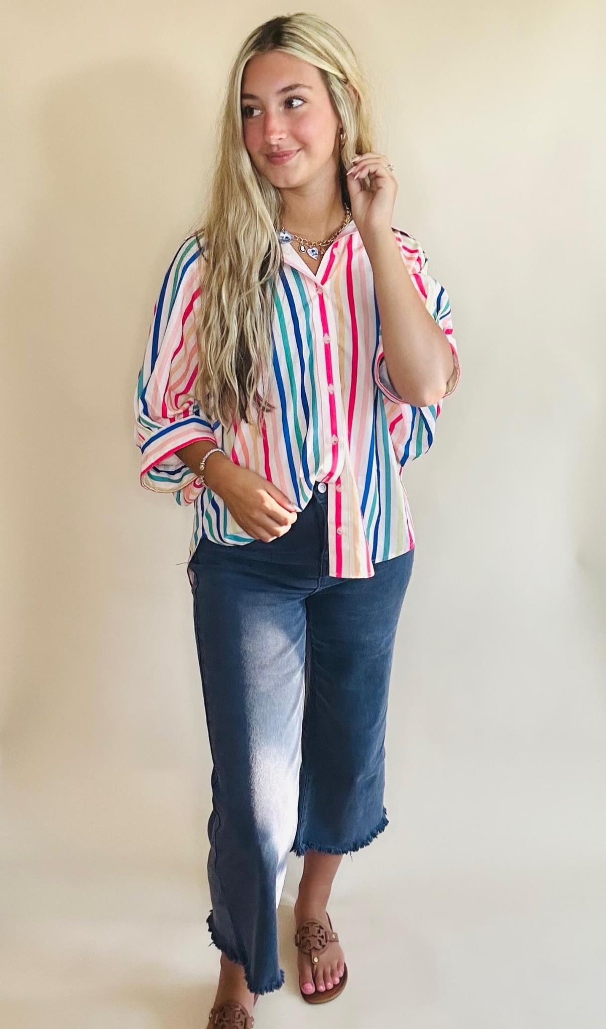 Sunni Ann Striped Top