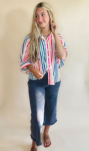 Sunni Ann Striped Top