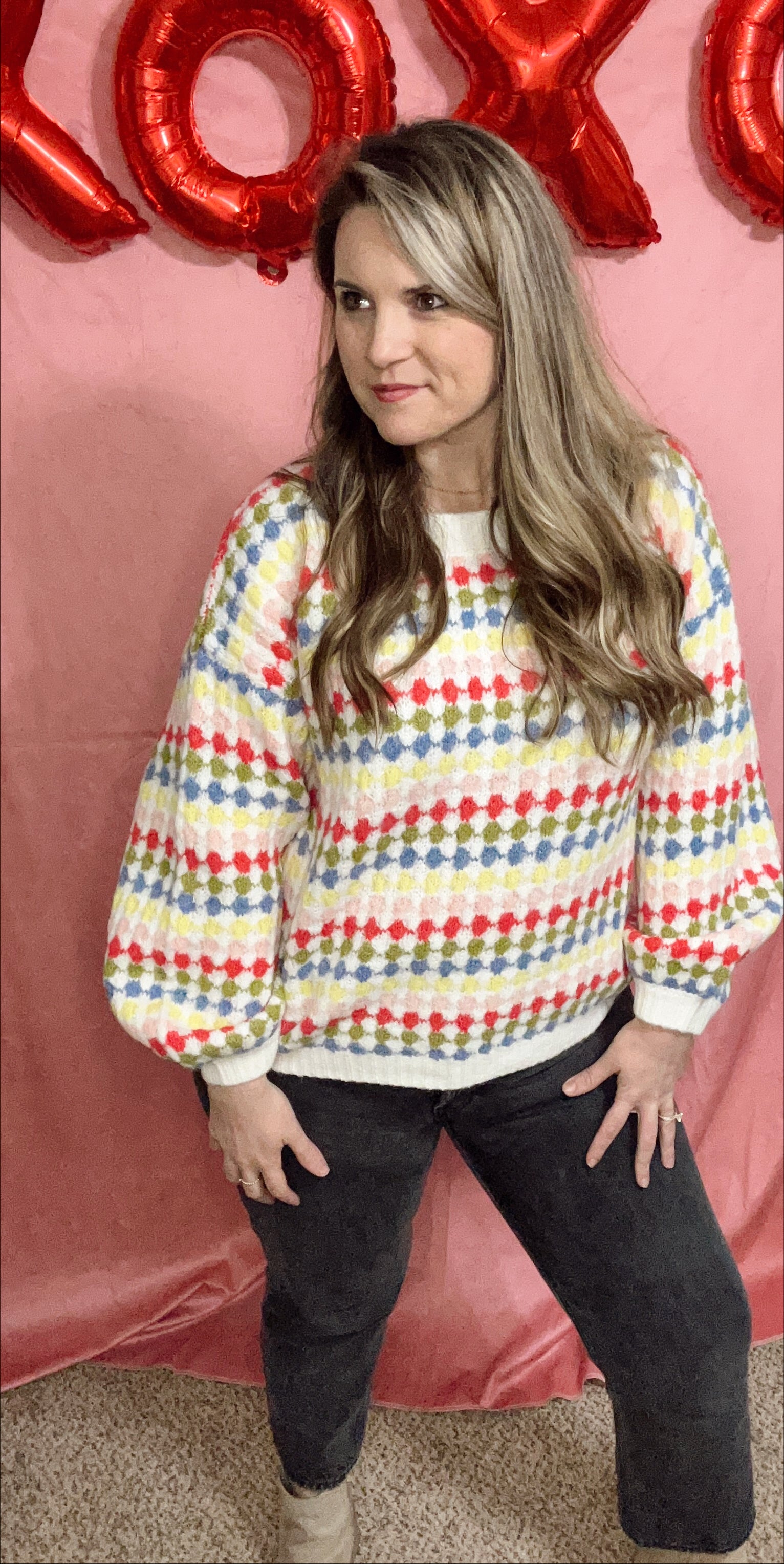 Color Me Happy Sweater