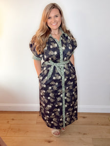 Floral Charm Midi Dress