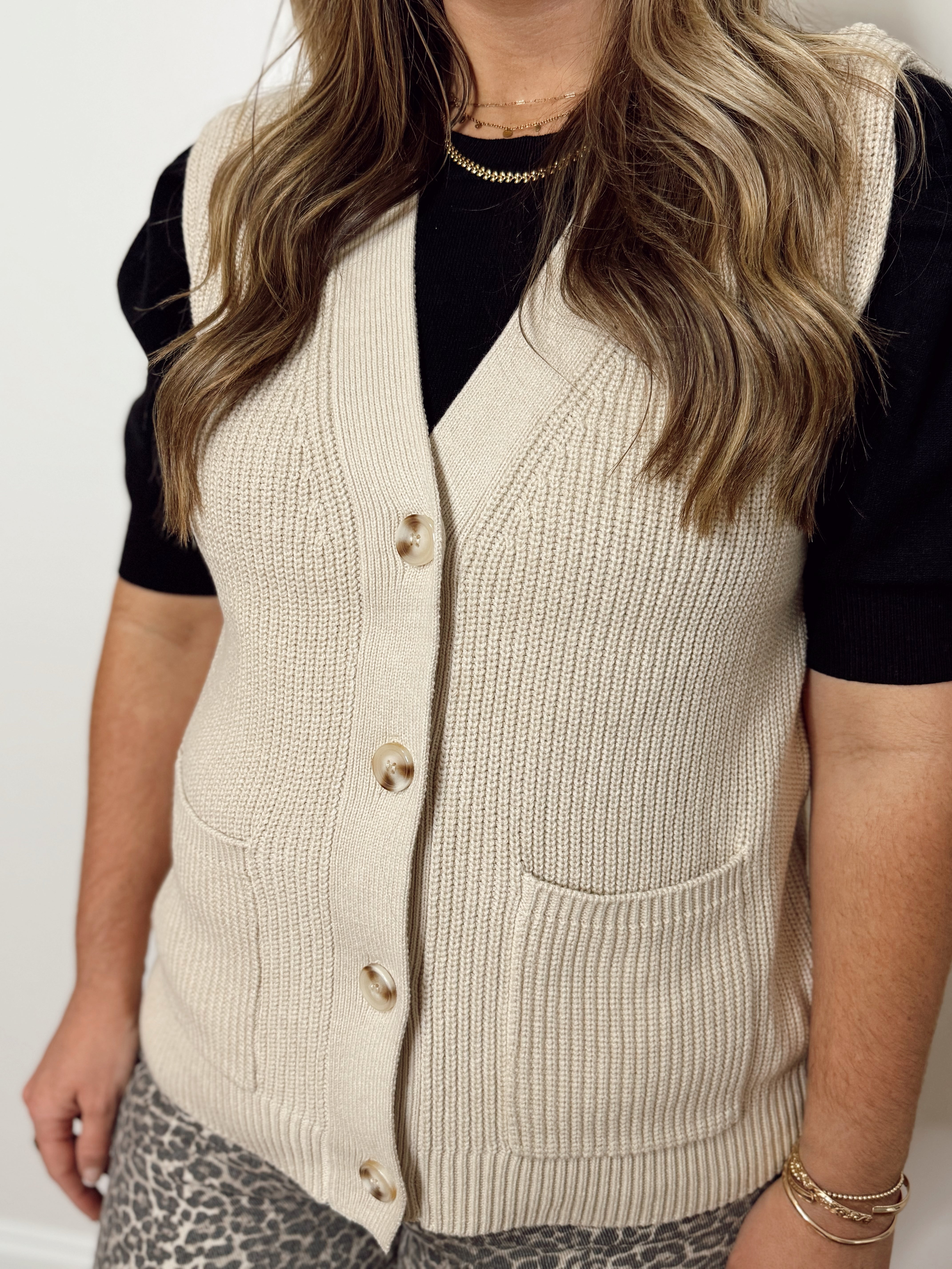 Varsity Sweater Vest