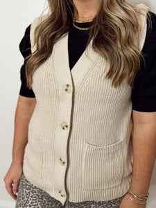 Varsity Sweater Vest
