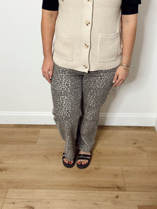 Leopard Denim