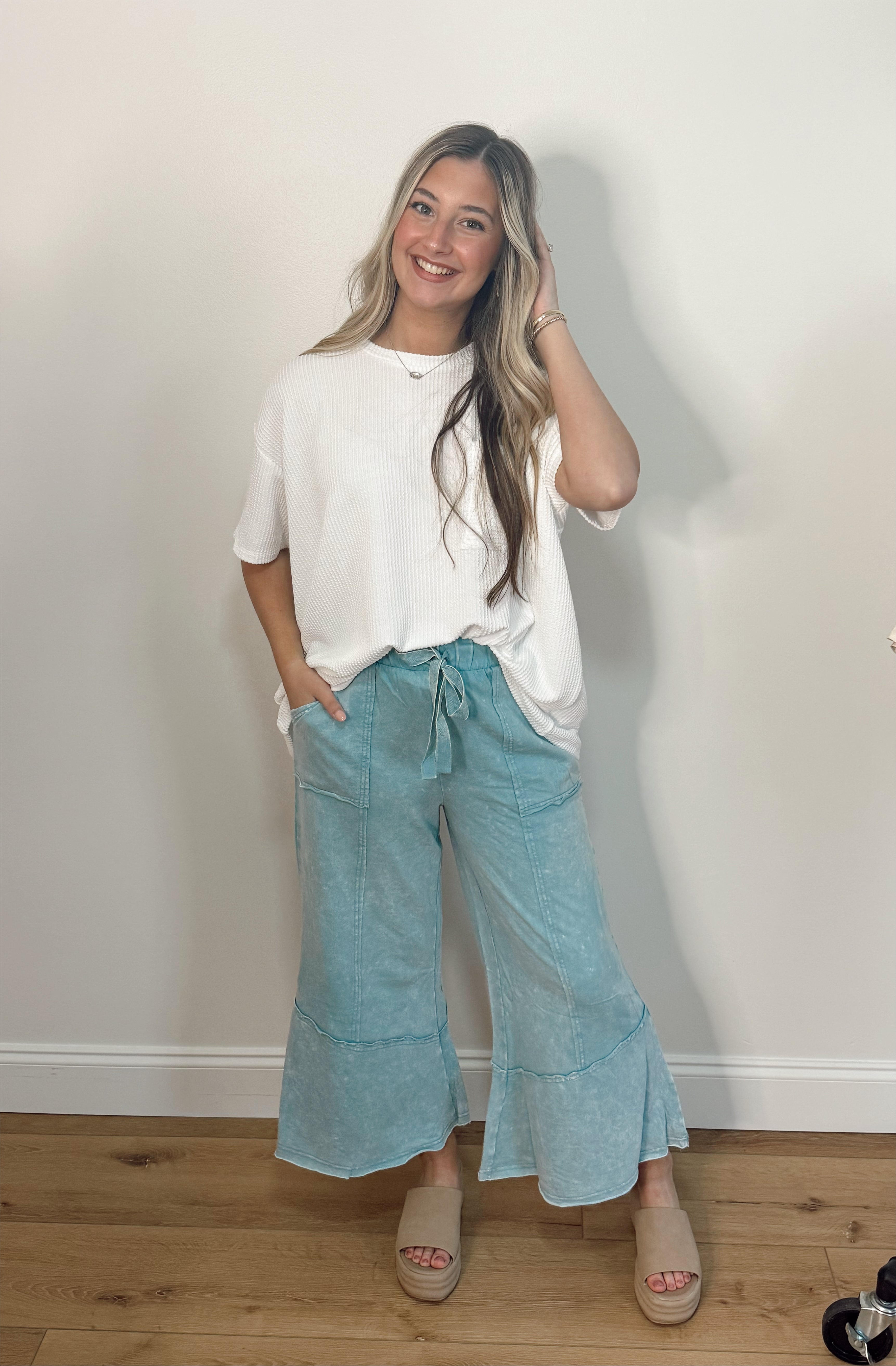 Flare French Terry Pant