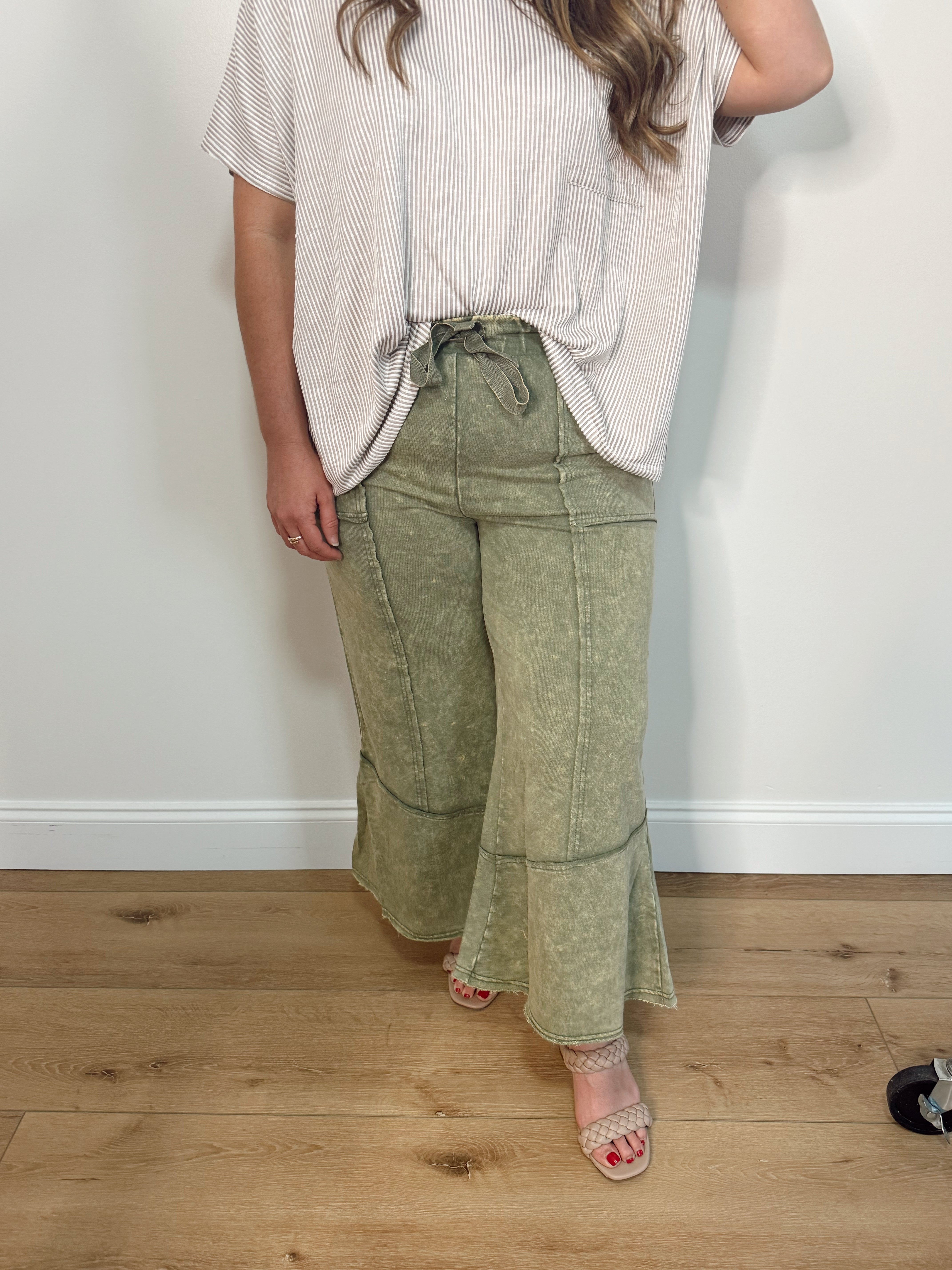 Flare French Terry Pant