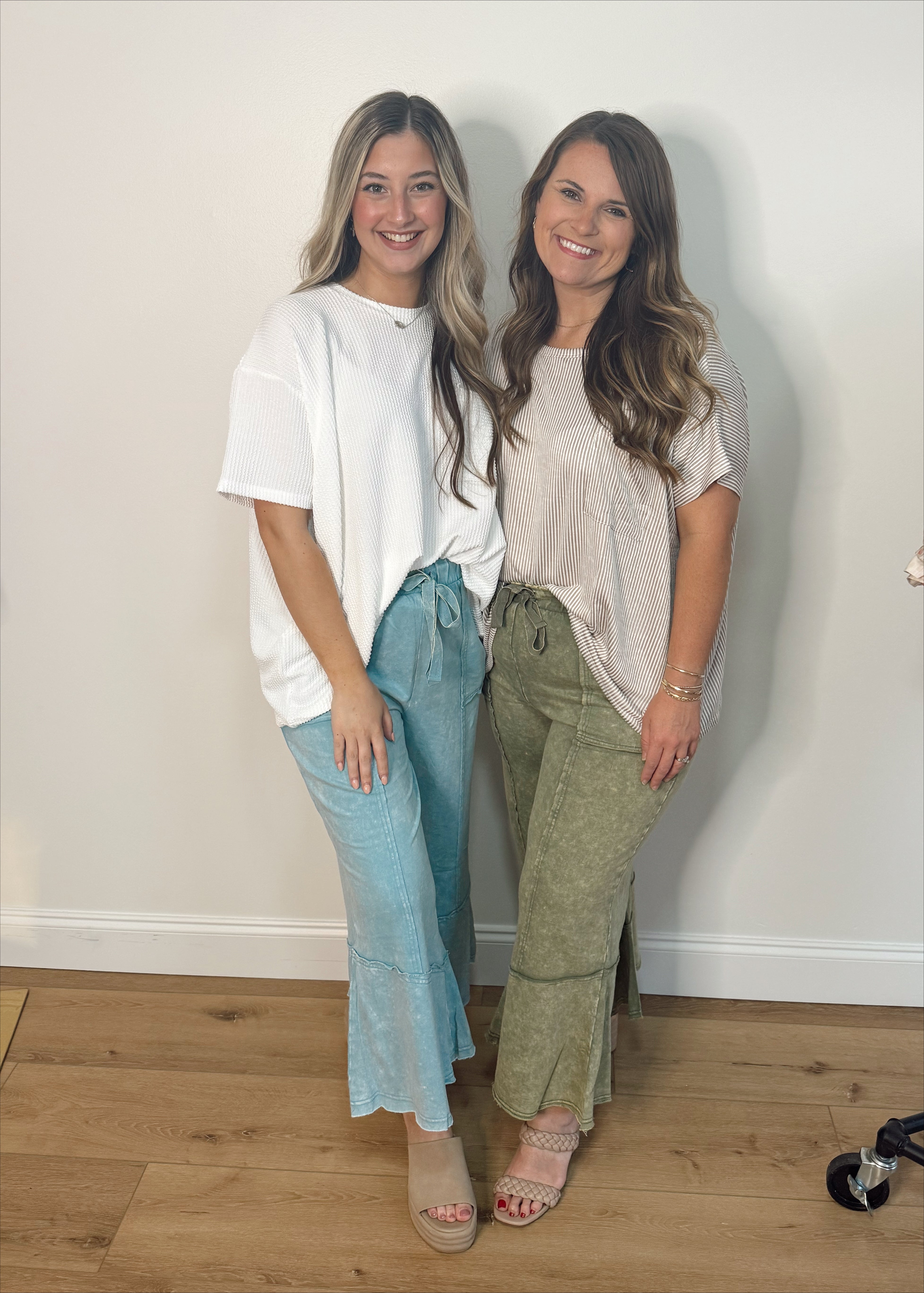 Ribbed Basic Oversized Top