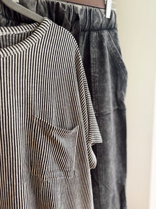 Ribbed Basic Oversized Top