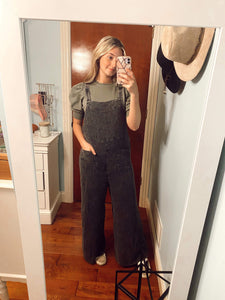 Mineral Washed Gauze Jumpsuit