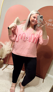 MOM puff sleeve top